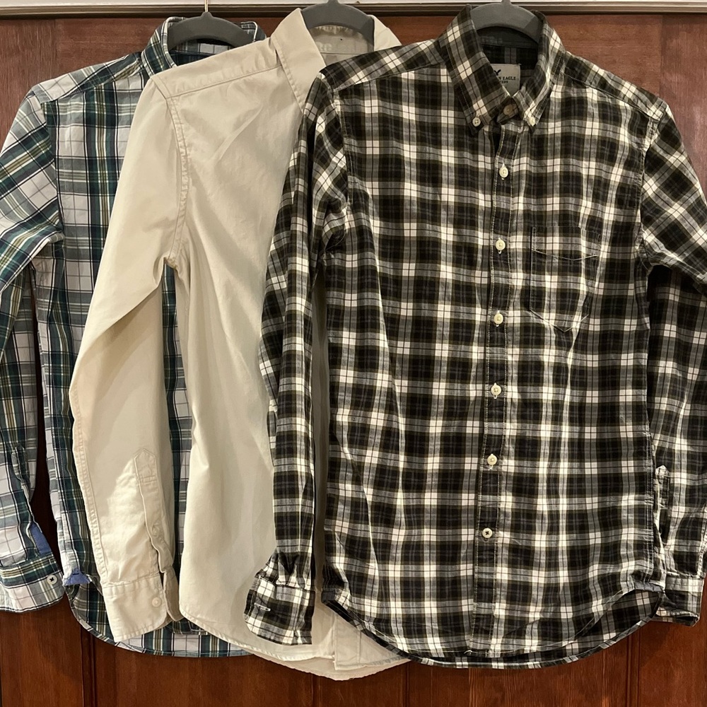 American Eagle Men’s Button-Down Shirts - image 1